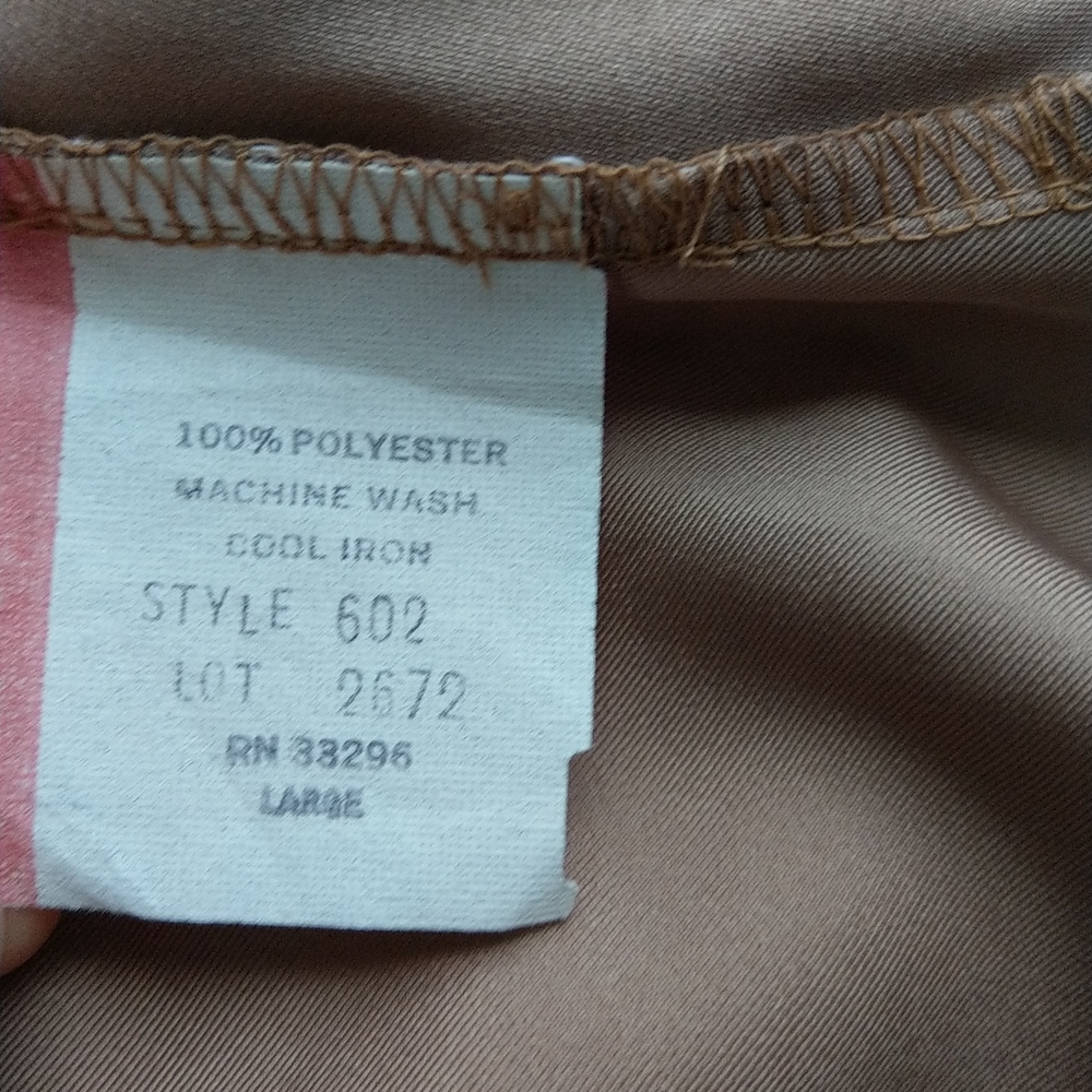 Gold Ruffle high neck blouse - Picture 6 of 8